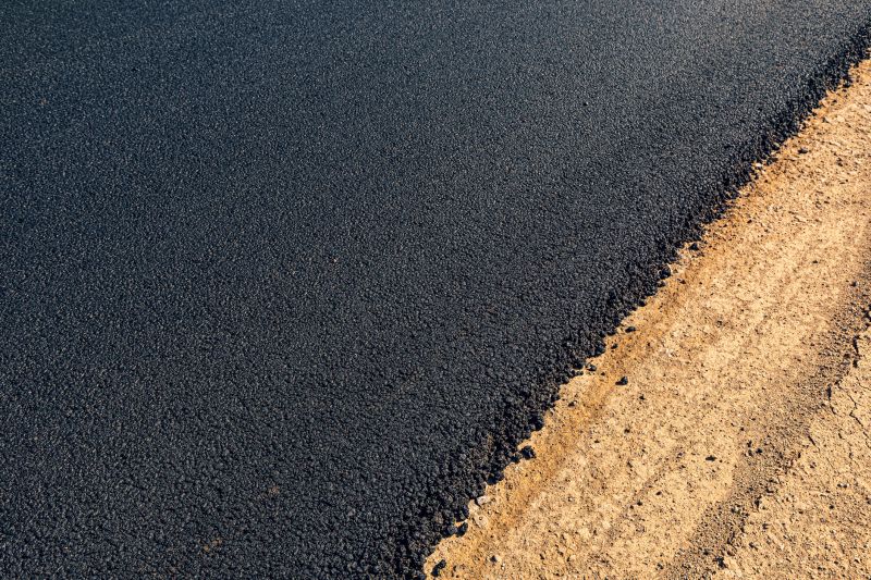 Cleaned and Sealed Asphalt