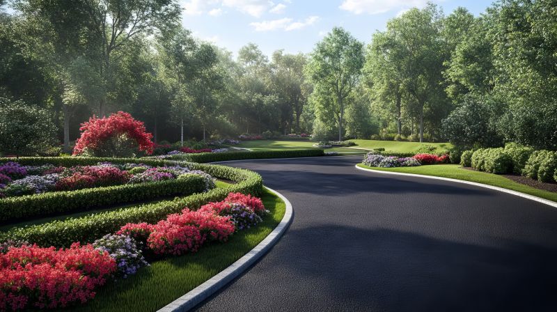 Sealed Asphalt Driveway