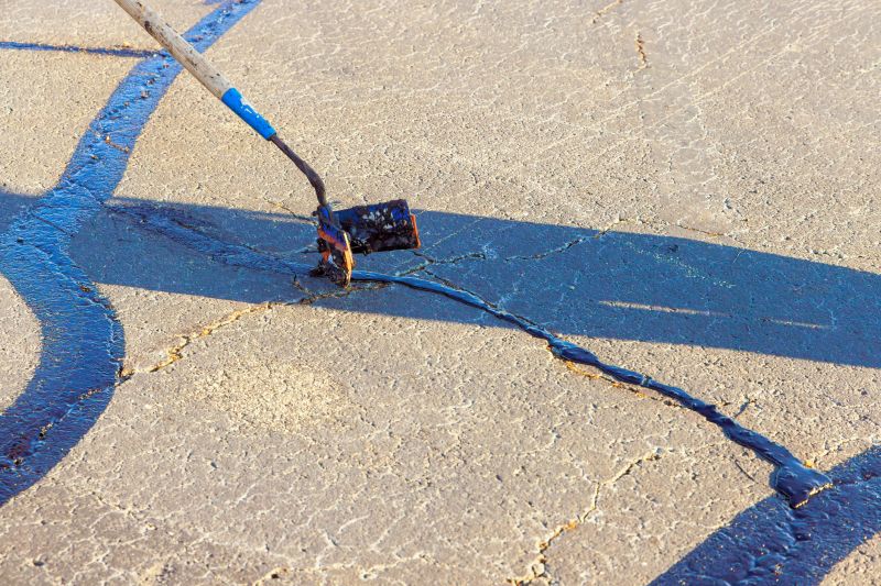Fresh Asphalt Sealings